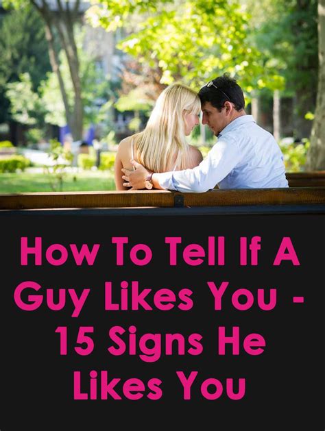 dating signs he likes you